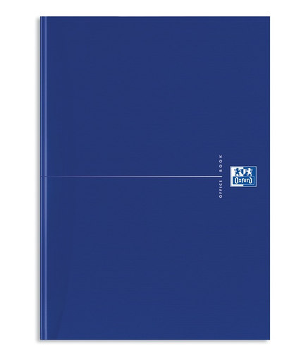 OXFORD Office-Notizbuch A4 100102357 kariert blau