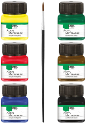 KREUL Set Mattfarbe CKH75600 6x20ml