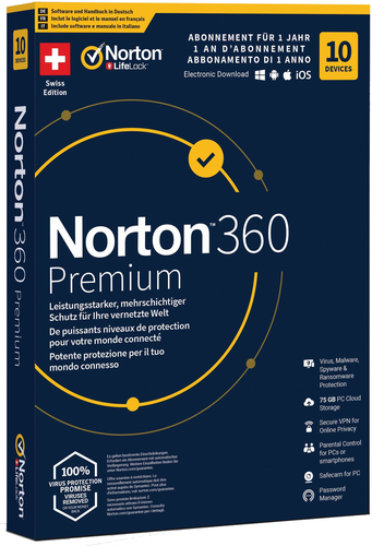 NORTON Norton Security 360, 21401900 10 Gerte