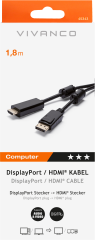 VIVANCO DisplayPort 45343 HDMIconnection,1,8