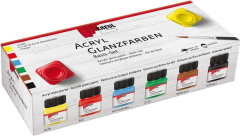 KREUL Creativ-Set Glanzl CKH79600 Glanzlack 6x20ml