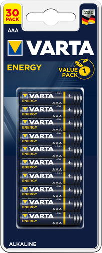 VARTA Batterie 4103229630 Energy, AAA/LR03, 30 Stck
