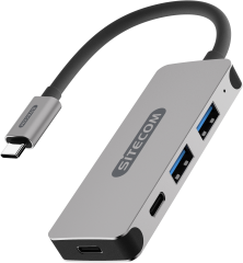 SITECOM USB-C Hub 4 Port CN-384 2x USB 3.1-A + 2x USB-C...