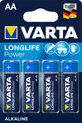 VARTA Batterie Longlife Power 04906 121 414 AA/LR06, 4 Stck