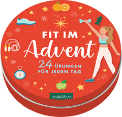 ARS EDITION Adventskalender in der Dose 134930 Fit im Advent