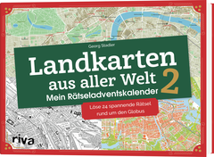 RIVA Adventskalender 132109 Landkarten aus aller Welt 2