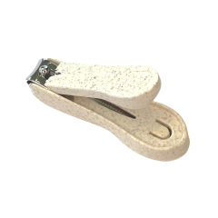 Herba.Nagelknipser mit Auffangschale Weizen, beige