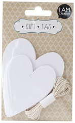 I AM CREATIVE Geschenkanhänger 4088.37 BOHO Herz, 20...