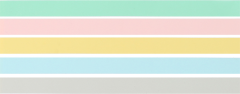 I AM CREATIVE Washi Tape Set, 4085.103 Pastell, 5 Stk.