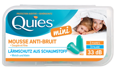 QUIES Lärmschutz aus Schaumstoff MINI 6 Stk