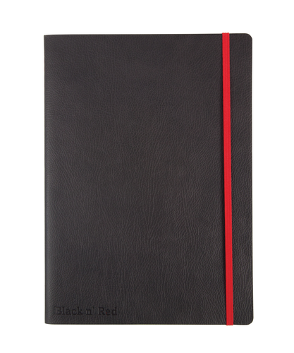 OXFORD Black nRed Notizbuch 400051203 B5, liniert 72 Blatt