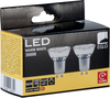 EGLO Leuchmittel LED GU10 110147 345 Lumen, 4.5W 2 Stck