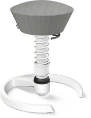 AERIS Sitzhocker Swopper 101STWHWHCP2 grau/weiss, mit...