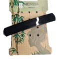 Herba.Ecofriendly Barrette, schwarz, 8.5 cm