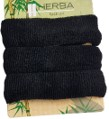 Herba.Ecofriendly Haarbinder, schwarz,  7 cm, 3 pcs