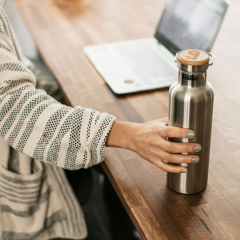 BAMBAW isolierte Edelstahlflasche 350ml