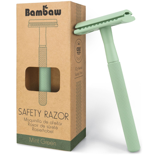 BAMBAW Sicherheits-Rasierer minzgrn