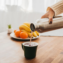 BAMBAW isolierte Edelstahlflasche 1000ml