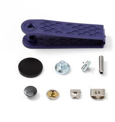 Prym Nähfrei Hosenhaken und Stege, silber...