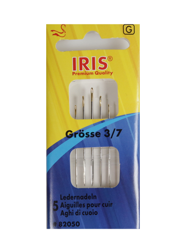 Iris Ledernadeln 3/7