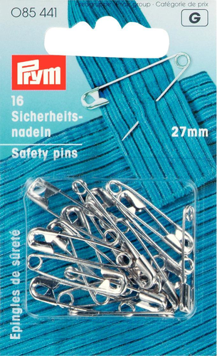 Prym Sicherheitsnadeln Stahl, silber