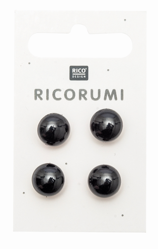 Rico Design Knopfaugen mit Steg 11 mm