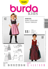 Burda Schnittmuster Dirndl