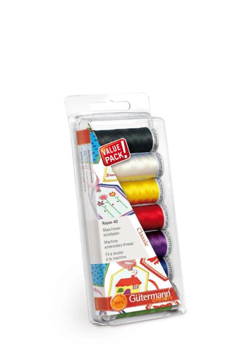 Gtermann Nhfaden-Set Rayon 40, Classic