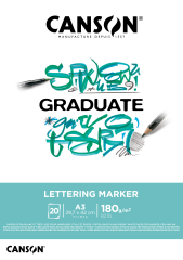 CANSON Graduate Lettering Marker A3 31250P027 20 Blatt,...