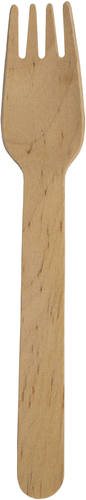 EJS Gabel aus Holz 5144.3003.25 braun 25 Stk.