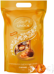 LINDT Lindor Kugeln 639557 Caramel 1000g