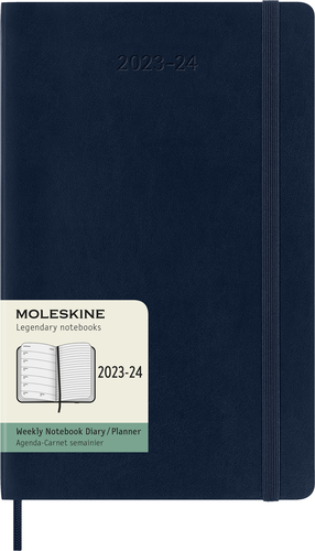 MOLESKINE Wochen-Notizkalender 23/24 56598856934 18M liniert SC saphir