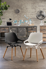 AERIS Konferenzstuhl NUMO P462OABKBKFE schwarz, schwarzes...