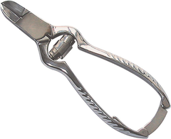 Herba.Nagelzange, vernickelt, 13 cm