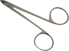 Herba.Hautzange, vernickelt, 8 cm