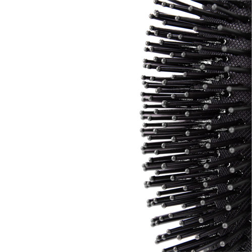 Parsa Trend Line Haarbrste mit Kunststoffpins gross, oval, silber