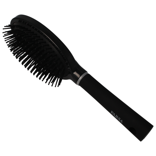 Parsa Trend Line Haarbrste mit Kunststoffpins, oval, schwarz