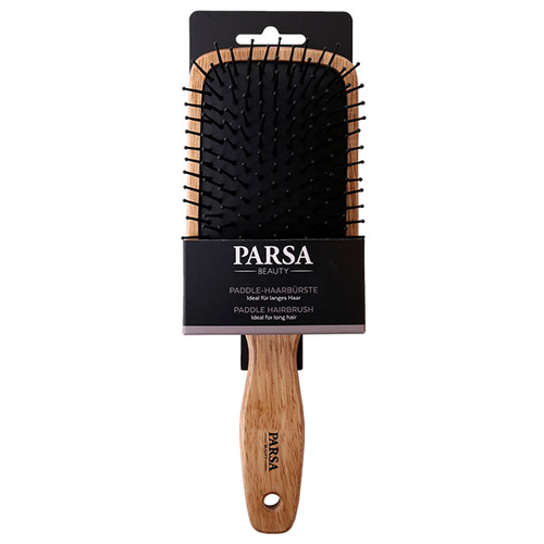 Parsa Haarbrste Paddle mit Kunststoffstiften Naturkautschuk