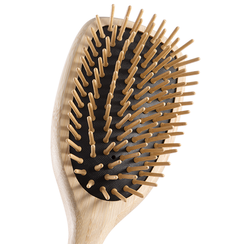 Parsa Profi Haarbrste gross, oval mit Holzstiften Bambus