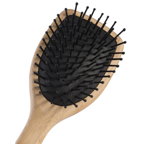 Parsa Profi Haarbrste Paddle klein mit Kunststoffstiften Bambus FSC Holz