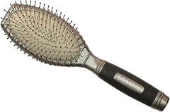Herba.Gummikopfbürste, Metallstiften, oval, 11-reihig