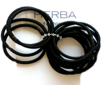 Herba Haarbinder, schwarz, 12 Stk.,  2.5 cm