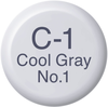 COPIC Ink Refill 2107612 C-1 - Cool Grey No.1