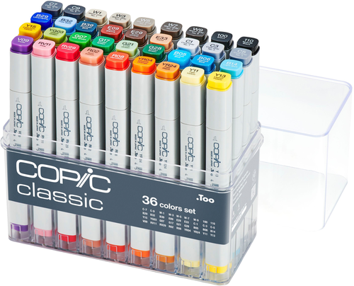 COPIC Marker Classic 20075158 Basis-Set, 36 Stck