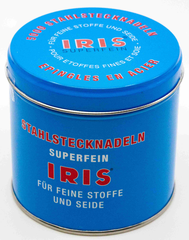 IRIS Stahlstecknadeln superfein 32 x 0.55 mm, Dose 5000...