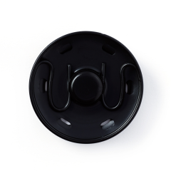 Prym Annähdruckknopf, schwarz 30 mm, 2 Stk., Messing