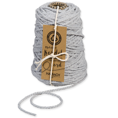 Halbach Kordel, grau Knäuel 500 g, 80 m, 5 mm, 100%...