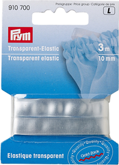 Prym Transparent-Elastic 10 mm, Karte 3 m