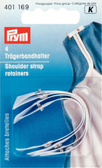 Prym Trägerbandhalter, weiss Karte 4 Stk.