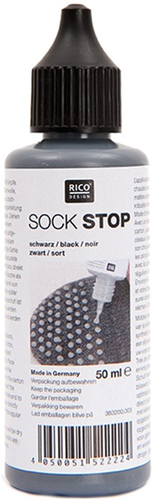 Rico Socken Stop Latexcreme, schwarz Tube 50 ml